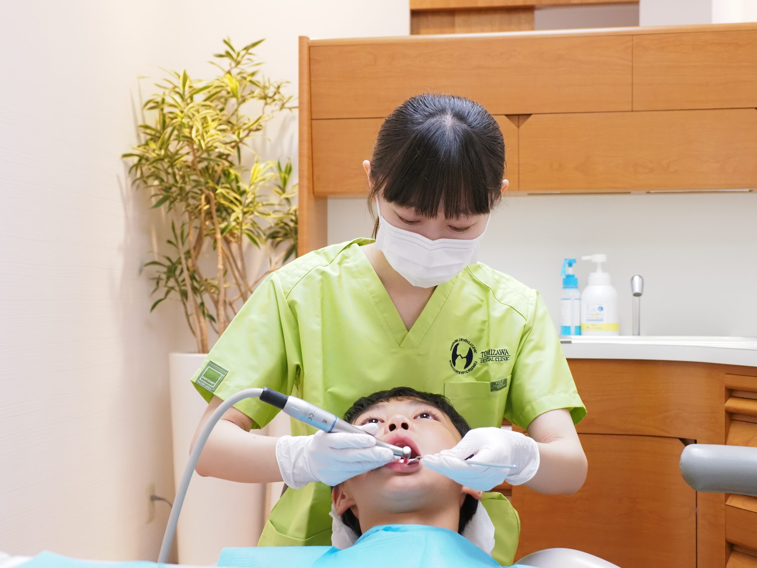 フッ素塗布